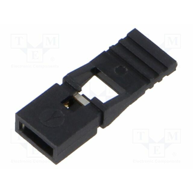 SAMTEC Connector: jumper; female; straight; 2