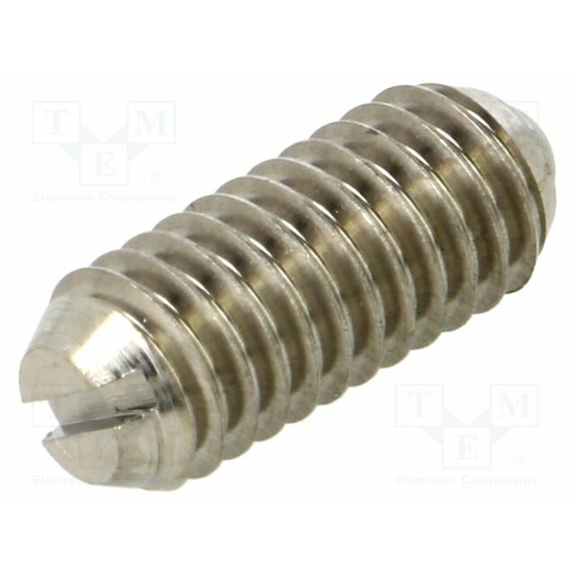ELESA+GANTER Ball latch; stainless steel; Thread: