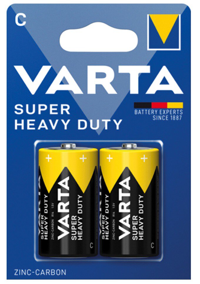 R14 2BL VARTA SUPER HEAVY DUTY