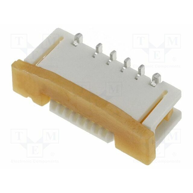 MOLEX Connector: FFC/FPC; gold-plated; SMT; 500mA