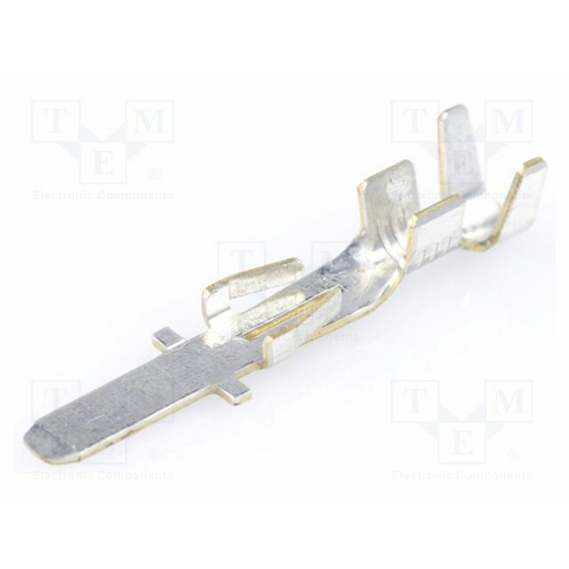 MOLEX Contact; male; brass; tinned; 18AWG