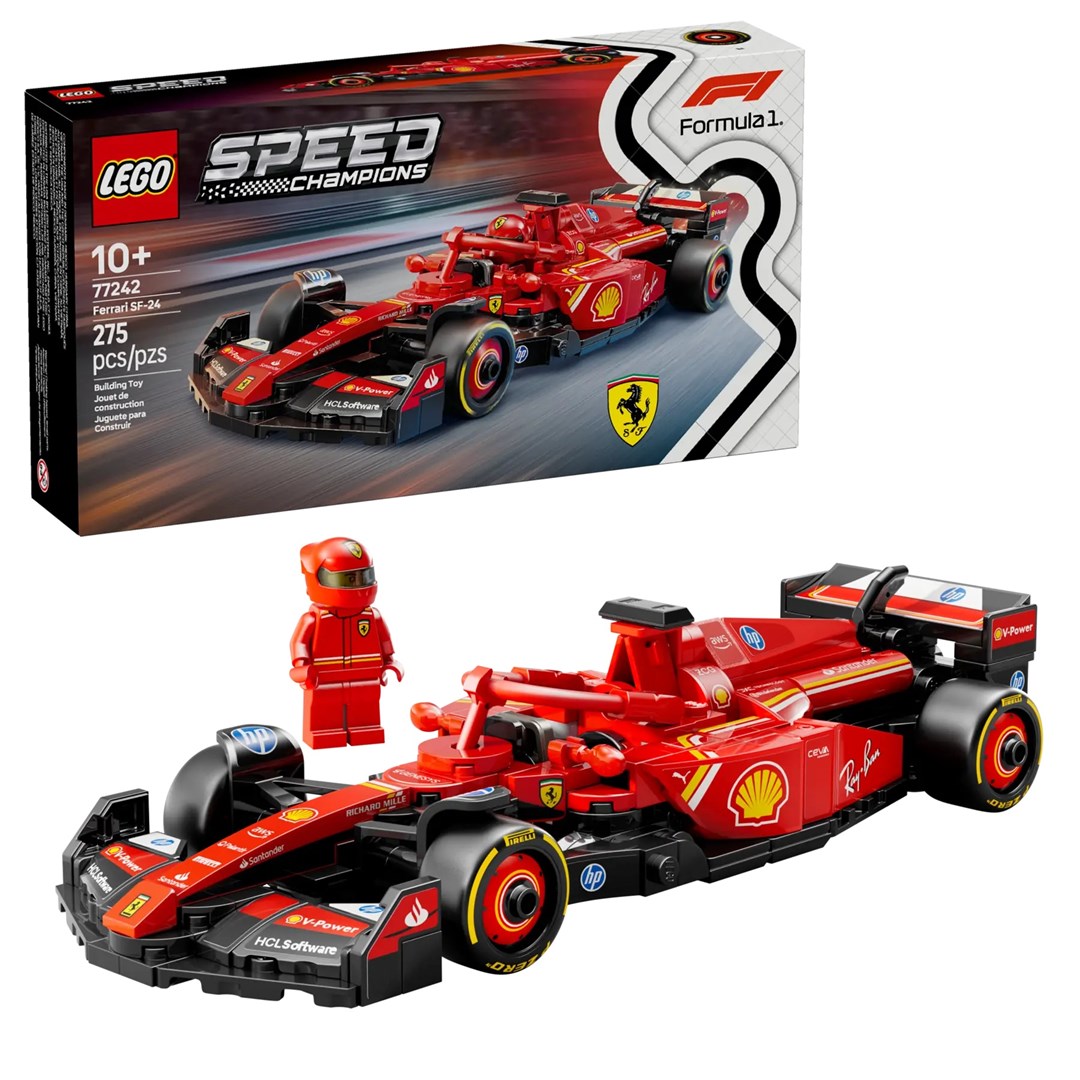 LEGO 77242 Ferrari F1 Sacīkšu Auto