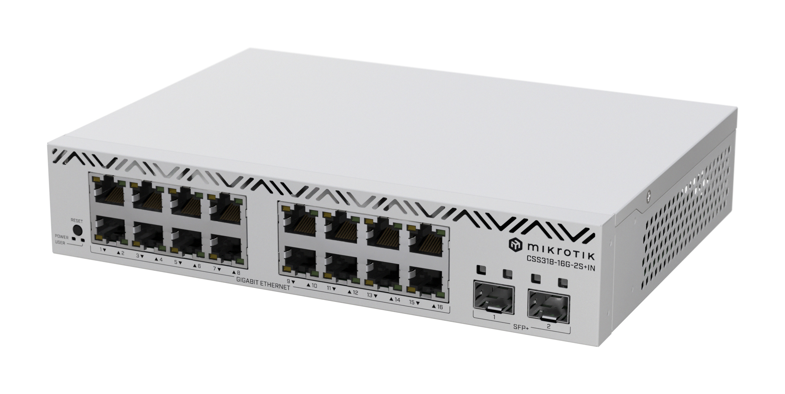 Switch Mikrotik CSS318-16G-2S+IN 18p Pārvaldīts Gigabit/10G