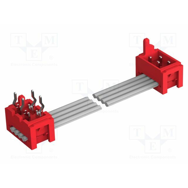 TE CONNECTIVITY Ribbon cable with IDC