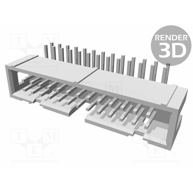 HARTING Connector: IDC; socket; male; PIN: