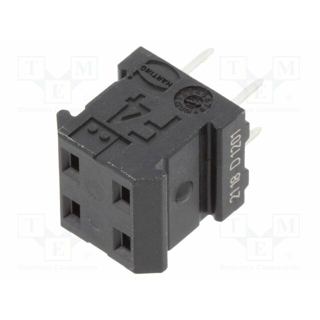 HARTING Connector: PCB to PCB; female