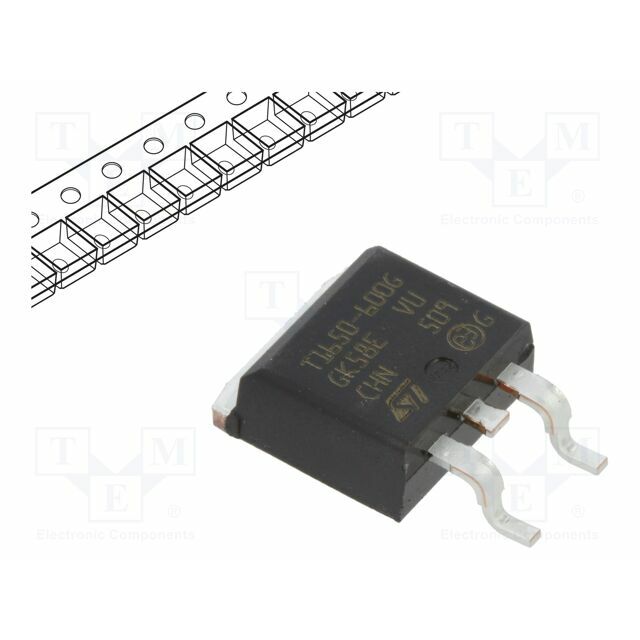 STMICROELECTRONICS Triac; 600V; 16A; Igt: 50mA