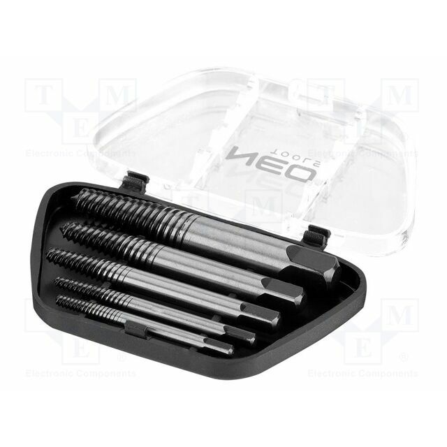 NEO TOOLS Screw extractor-set; 5pcs. |