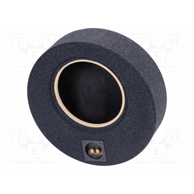 BASSER Car loudspeaker enclosure; MDF; black