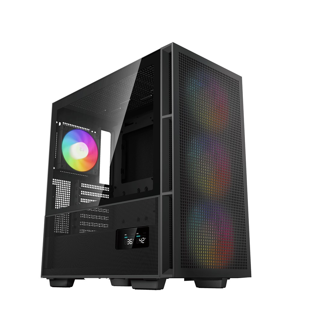 Datora korpuss DeepCool CH560 Digital Black