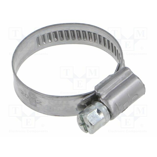 KALE Worm gear clamp; W: 9mm