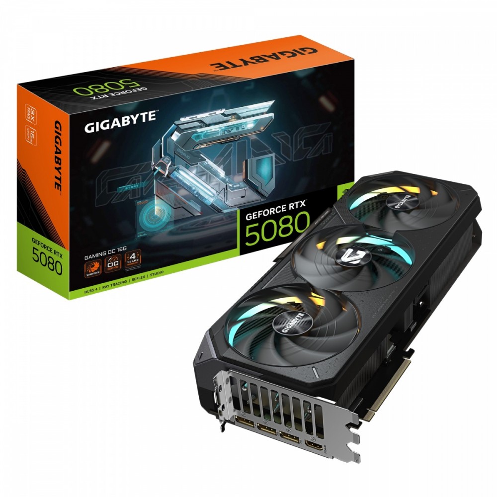 GIGABYTE GeForce RTX 5080 GAMING OC