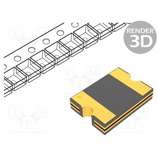 BOURNS Fuse: PTC polymer; SMD; 300mA