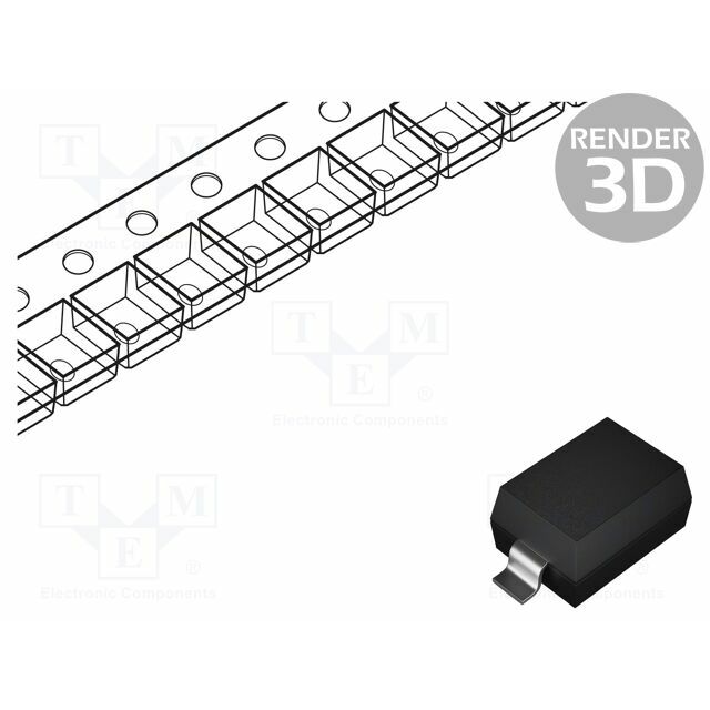 VISHAY Diode: Schottky switching; SOD123; SMD