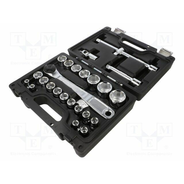 Wrench-set; 6-angles,socket spanner; 1/2"; Beta