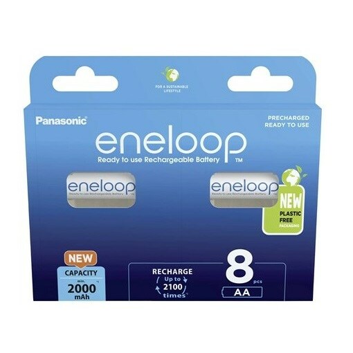 Rechargeable batteries PANASONIC ENELOOP AA 2000
