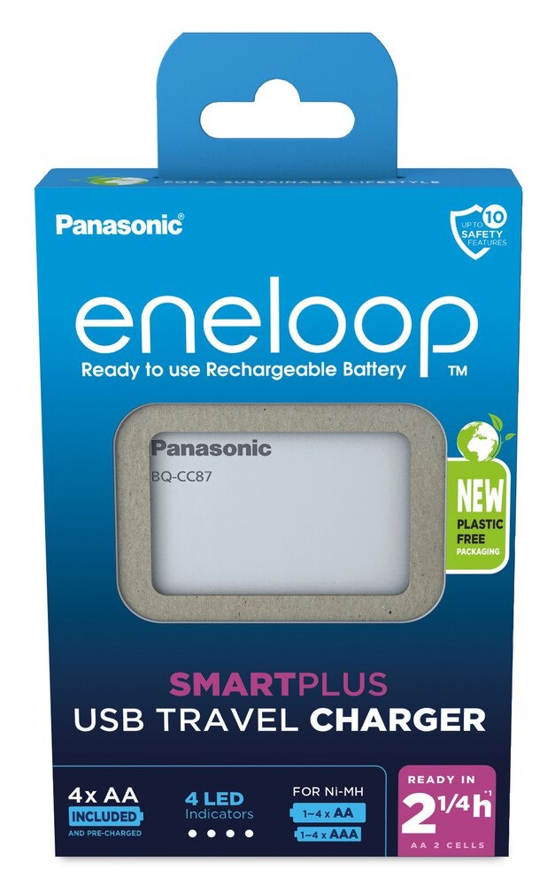 Panasonic charger Smartplus USB + 4x