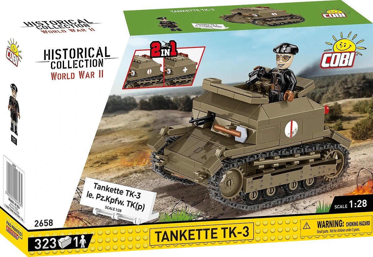 Blocks Tankette TK-3 323 blocks |