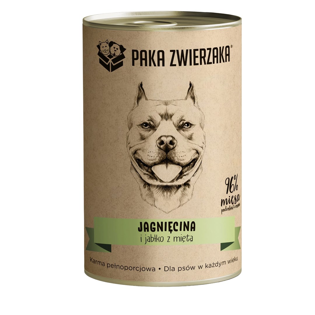PAKA ZWIERZAKA Lamb and apple with