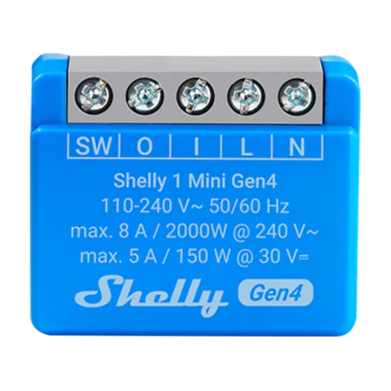 SHELLY 1 Mini Gen4 Smart Relay