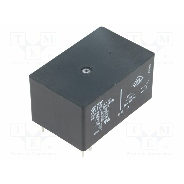 TE CONNECTIVITY Relay: electromagnetic; Ucoil: 12VDC