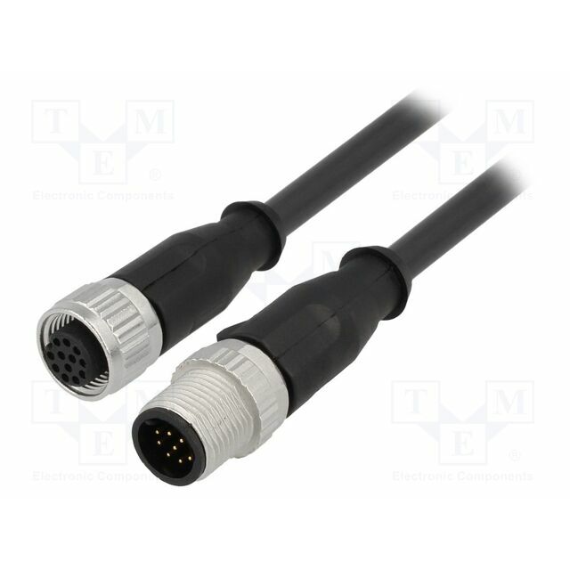 HARTING Cable: for sensors; M12; PIN: