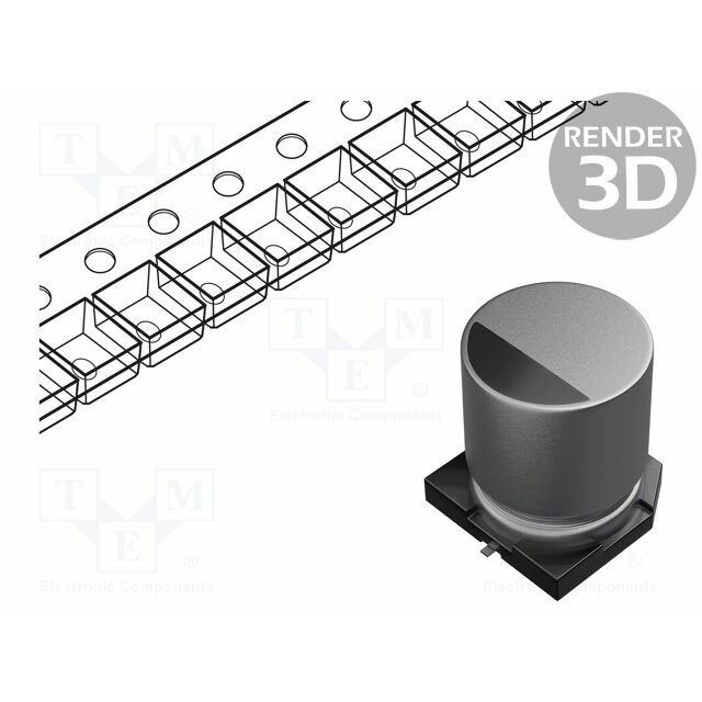 PANASONIC Capacitor: hybrid; H: 10.2mm