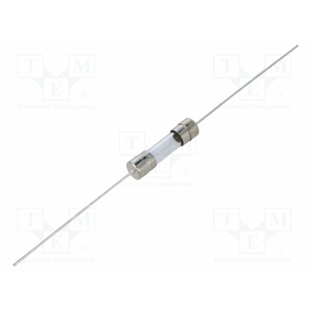 SCHURTER Fuse: fuse; 5.4x22.5mm