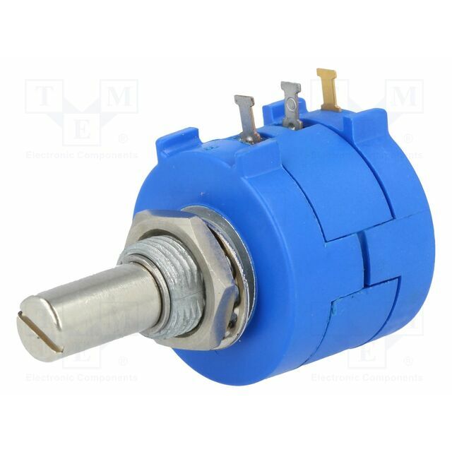 BOURNS Potentiometer: shaft; 20kΩ; multiturn; 2W