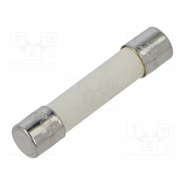 EATON/Bussmann Fuse: fuse; 6.3x32mm; ceramic