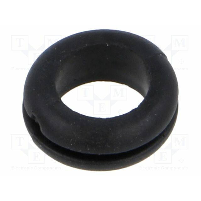 ESSENTRA Grommet; Ømount.hole: 12mm; Øhole: