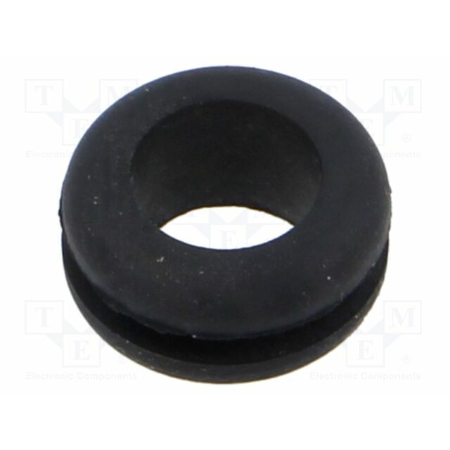 ESSENTRA Grommet; Ømount.hole: 10mm; Øhole: