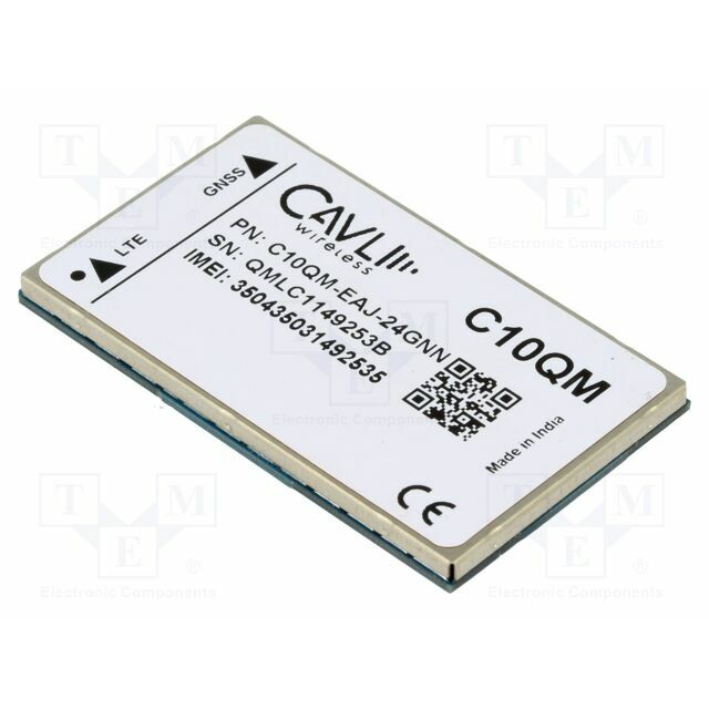 CAVLI WIRELESS INCORPORATED Module: LTE; Down: