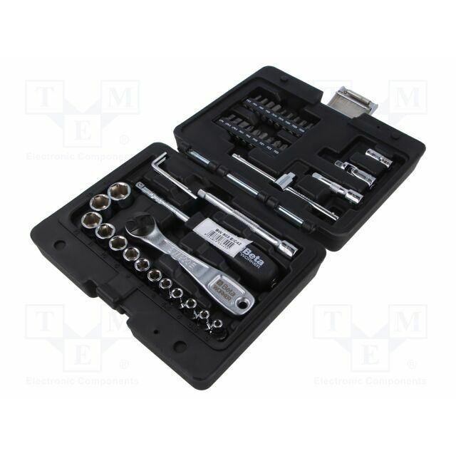 Wrench-set; 6-angles,socket spanner; 1/4"; Beta