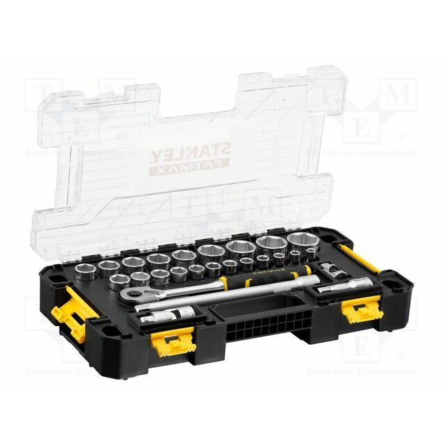 STANLEY Wrench-set; 6-angles,socket spanner; 1/2&quot