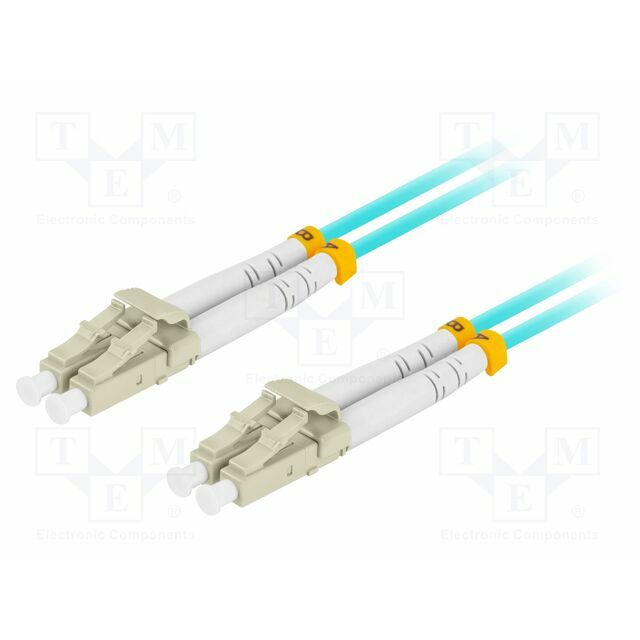 LANBERG Fiber patch cord; OM3; LC/UPC