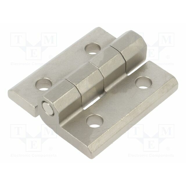 ELESA+GANTER Hinge; Width: 60mm; stainless steel