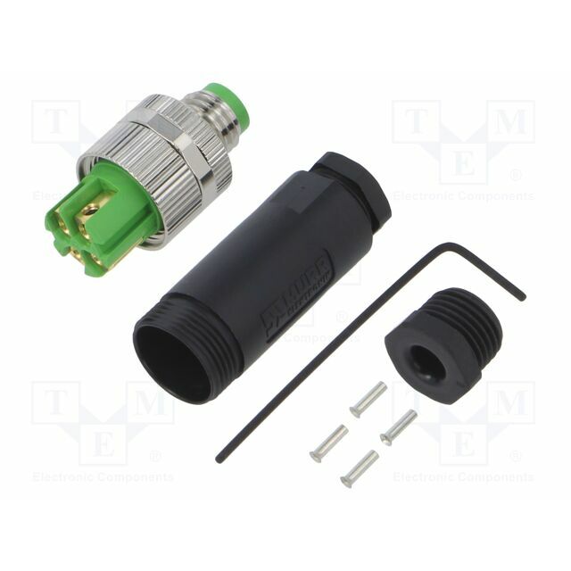 MURR ELEKTRONIK Connector: M8; male; PIN: