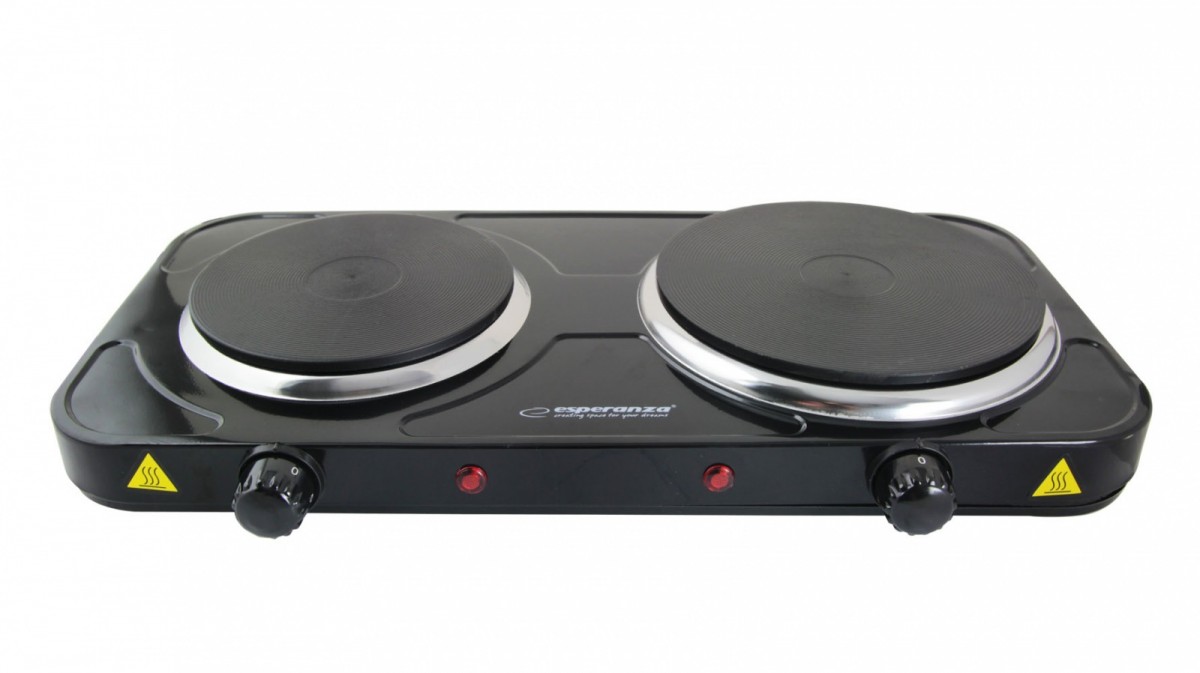 Esperanza EKH014K Elektroplītiņa ar 2 sildelementiem