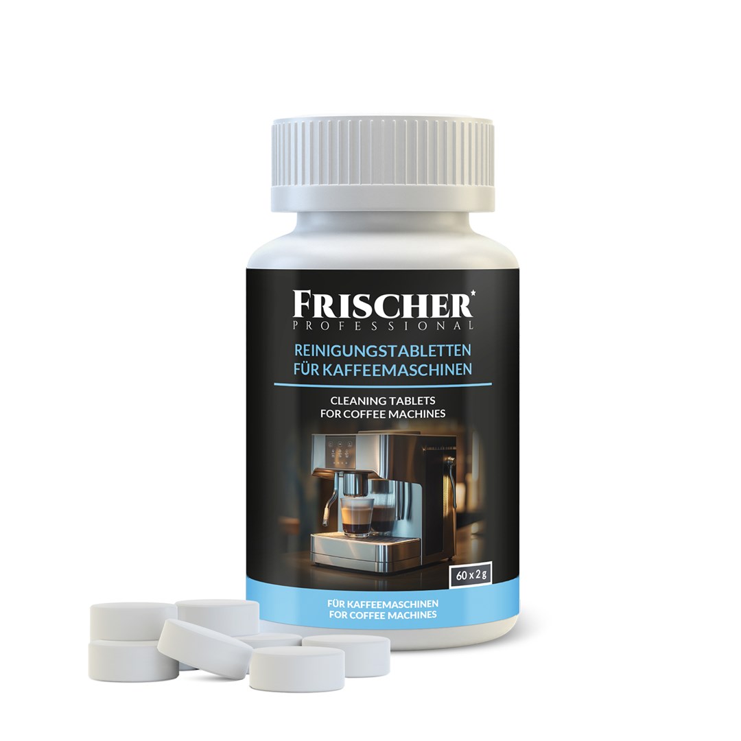 Frischer coffee machine cleaning tablets 60