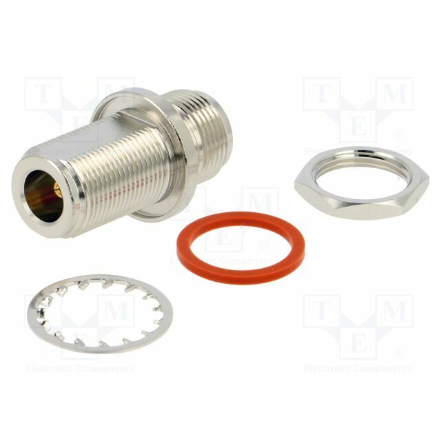 AMPHENOL RF Transition: adapter; N; socket