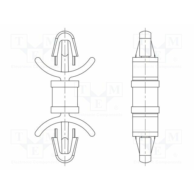 DREMEC PCB distance; polyamide 66; L: