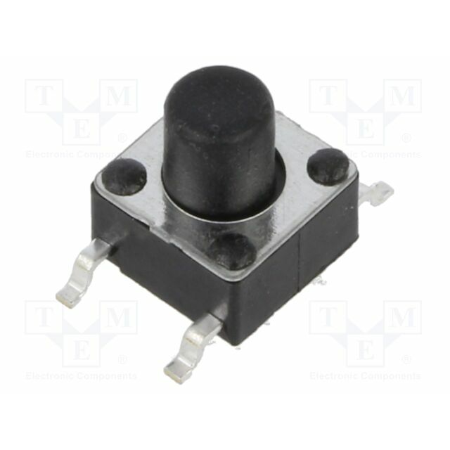 SCHURTER Microswitch TACT; SPST-NO; Pos: 2