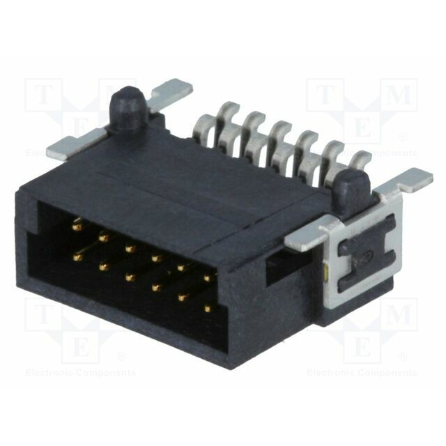 HARTING Connector: PCB-cable/PCB; socket; male; PIN: