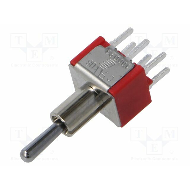 E-SWITCH Switch: toggle; Pos: 3; DP3T