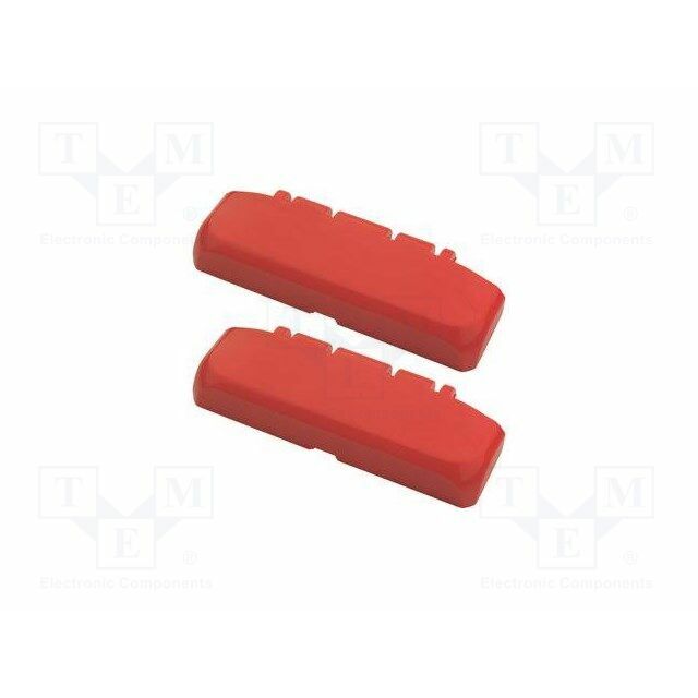 BOPLA Hinge; ABS; BOCUBE; red; 2pcs