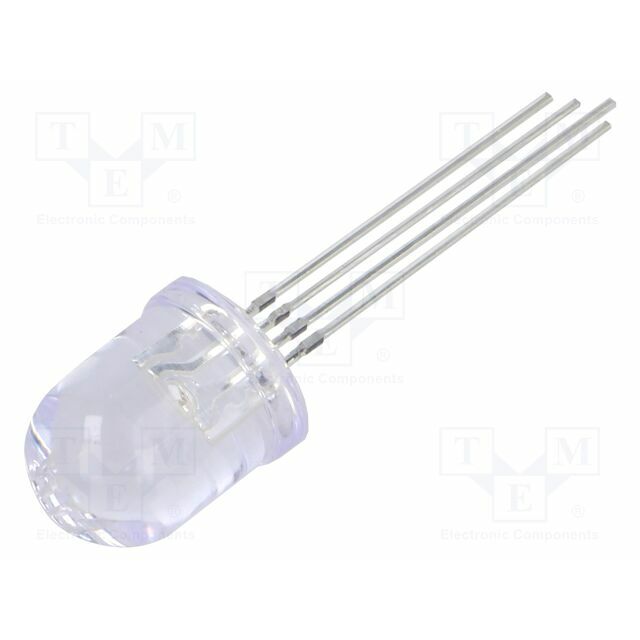 OPTOSUPPLY LED; red,green,yellow; 10mm