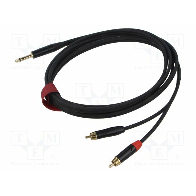 REDS MUSIC Cable; Jack 6,3mm