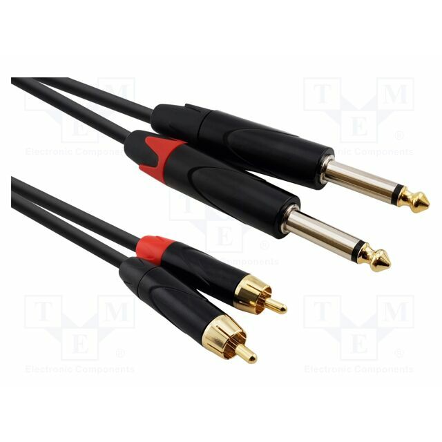 REDS MUSIC Cable; Jack 6,3mm