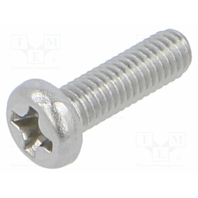 BOSSARD Screw; M3; M3x10; 0.5